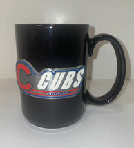 Chicago Cubs Baseball 3D Metal Logo Coffee Mug Navy Blue Pewter Emblem M... - $14.84