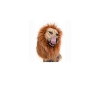 Lion Mane Costume For Dogs One Size Fits - £23.69 GBP