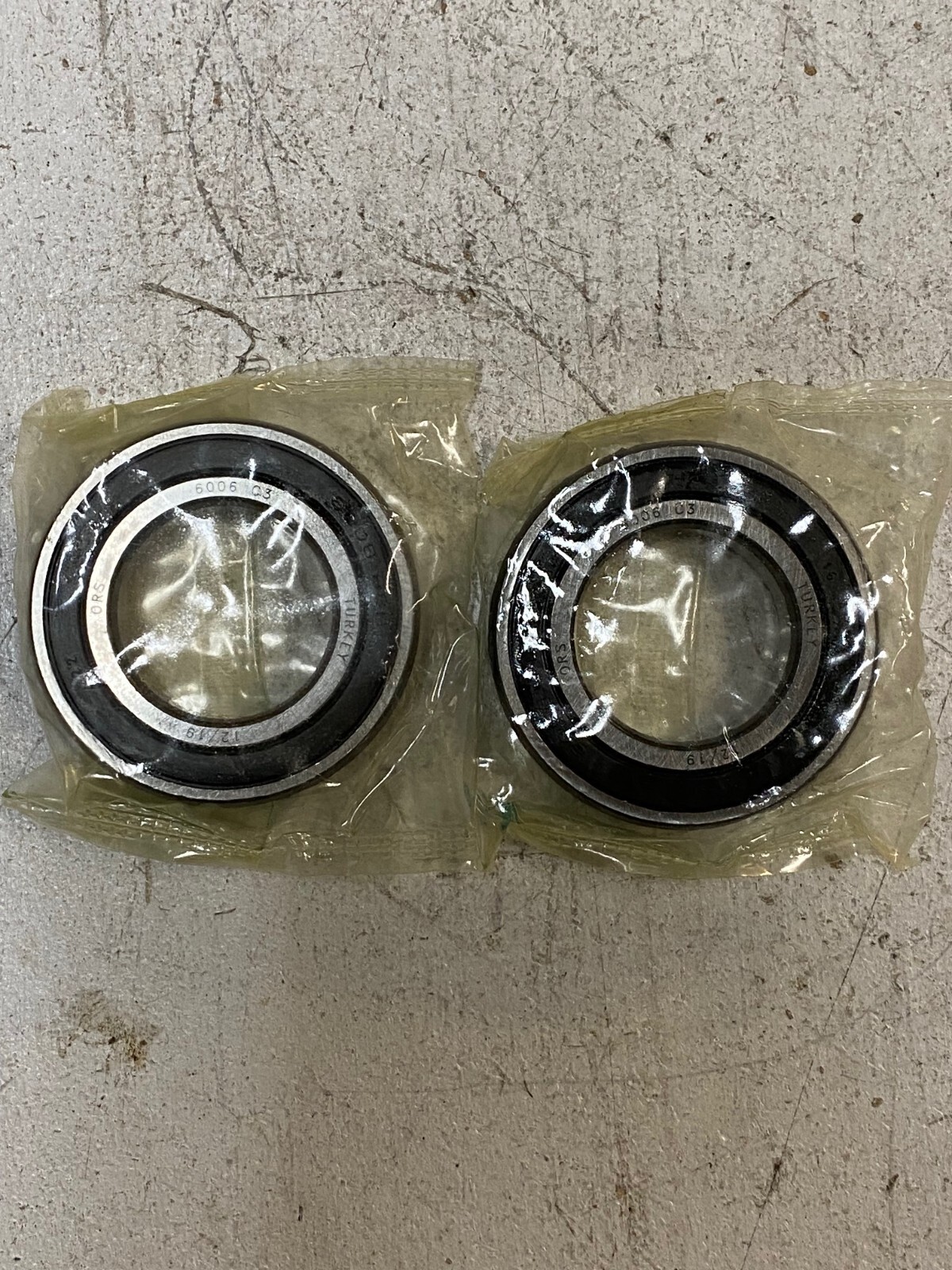 2 Qty of ORS 6006C3 6006RSR Single Row Ball Bearings (2 Quantity)  - $22.80