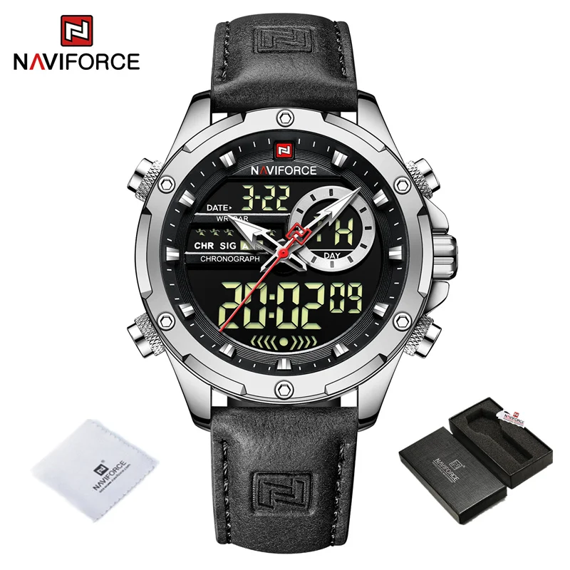 H men top luxury lcd military digital clock sport 30m waterproof quartz male wristwatch thumb200