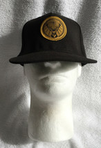 New Jagermeister Snapback Baseball Hat OSFA Gold Logo Patch Stag - £16.32 GBP