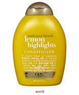 NEW Ogx Sunkissed Blonde Lemon Highlights CONDITIONER, 13 Oz - $36.30 CAD