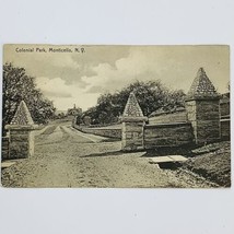 Antique 1907 Colonial Park Monticello Entrance Catskills NY Postcard J.T Heath   - £7.52 GBP