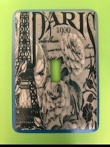 Eiffel tower Metal Switch Plate - $9.25