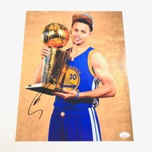 Stephen Curry signed 11x14 photo JSA Golden State Warriors Autographed - £400.96 GBP