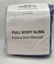 ProHeal Universal Full Body Mesh Lift Sling with Commode Opening, XX Large - £44.99 GBP