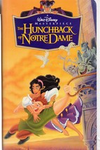 HUNCHBACK of NOTRE DAME (vhs) Disney animated musical, oversized clamshell case - £4.74 GBP