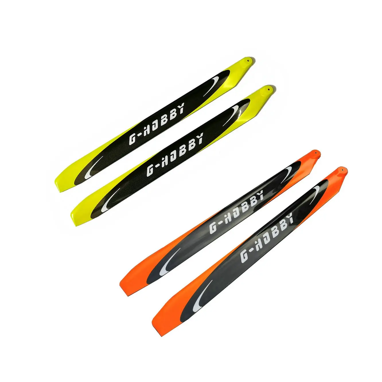 G-HOBBY 690MM Carbon Fiber Main Rotor Blades 106MM Tail blade RC Helicopter - £61.39 GBP