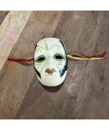 Mardi Gras Ceramic Mask 6&quot; X 4&quot; 1994 - $13.56