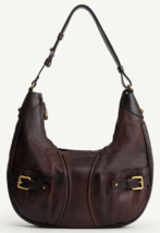 ZARA BNWT 2025. CHOCOLATE BROWN LEATHER SHOULDER BAG LIMITED EDITION. 65... - €283,07 EUR