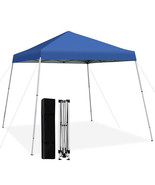 10 x 10 Feet Outdoor Instant Pop-up Canopy with Carrying Bag-Blue - Colo... - $194.91 CAD