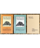 Howard Thurman, 3 Book Lot-Growing Edge, Discipline Spirit, Search Commo... - $35.00