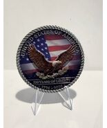 America 250th Anniversary Commemorative Challenge Coin - 250 Years 1776-2026 - $30.00