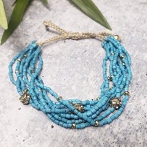 Stella &amp; Dot | Callie Turquoise Beaded Bracelet - $30.96