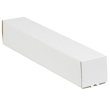 TLM3343 Square Mailing Tubes, 3&quot; X 3&quot;X 43&quot;, Oyster White (Pack of 25 - £91.00 GBP