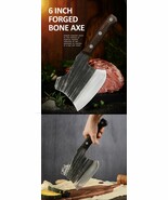 Kitchen Norms Forged Stainless Steel Cut Bone Butcher Axe With Cover - $102.77 CAD