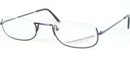 Les Lunettes Essilor Paris 154 16 302 Indigo Lila Brille 49-22-145 - £43.71 GBP