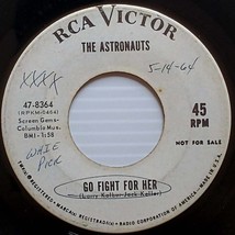 The Astronauts - Go Fight For Her / Swim Little Mermaid [7&quot; 45 rpm Promo] - £2.68 GBP