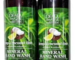 2 Pack Dead Sea Collection Hemp &amp; Coconut Lime Mineral Hand Wash 33.8oz - $25.99