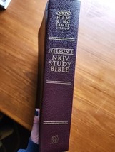 Vintage Nelson’s Study Bible NKJV 2845NBG Leather Burgundy - $44.55