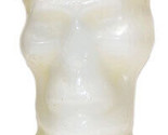 5 1/2&quot; White Skull Candle - £15.93 GBP