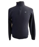 Vineyard Vines Stratford Jersey 1/4 Zip Pullover Navy Blue Small Style 1... - $335.52 MXN