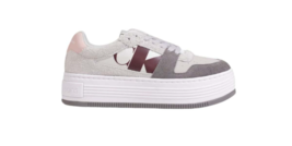 Calvin Klein Women Sneakers - 8.5 US EU 39 Grey Fashion Casual Shoes New - $179.09 CAD
