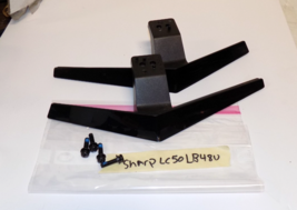 Sharp LC-50LB481U 50&quot; TV Legs Stand with Mounting Screws - $29.38