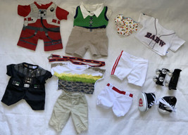 Build A Bear Plush Boy Clothes Shoes and Accessories lot #10 - £31.10 GBP