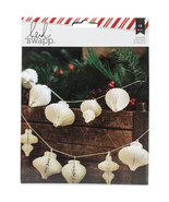 Oh What Fun Garland Honeycomb Shapes Ornaments - $37.85 CAD
