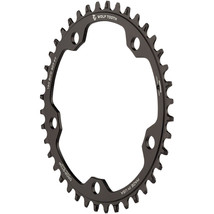 Wolf Tooth Chainring 38t 130 BCD 5-Bolt 10/11/12-Spd Alloy Blk Road Cyclocros - £97.50 GBP