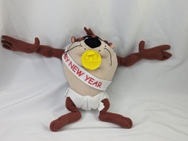 Taz Tazmanian Devil Plush 11 Inch Baby New Year Stuffed Animal Toy - £15.74 GBP