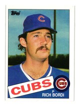 1985 Topps #357 Rich Bordi Chicago Cubs - £0.78 GBP