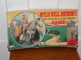 Vintage Wild Bill Hickok’s Calvary &amp; Indians Board Game - $34.65