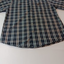 Carhartt Men's Multicolor Cotton Button-Down Collar Casual Check Shirt Size L image 9