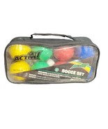 Get Active 72mm Bocce Set 8 Water-Filled Balls, 1 Pallino &amp; Carrying Case - £19.73 GBP