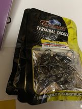 5 pack -8ea Tsunami Size 1Lb Test 120-8 strong Swivel WCoastlock termina... - $23.37