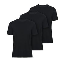 T-Shirts for Men Rayon Made from Bamboo Crewneck Undershirt Tees 3 Pack ... - £25.99 GBP