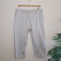 J. Jill | Live-In Chino Cropped Khaki Beige Pants, womens size 10 - £18.90 GBP