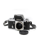 Nikon F2 Photomic SLR 35mm Film Pro Camera Body DP-1 Finder Leather Strap 1970s - $370.00