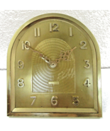 Art Deco C.H. Depose France 456.1 Heavy Brass Mantle Clock - $2,513.73 MXN