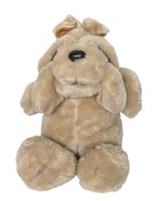 Vintage 1984 Commonwealth Tan Target Bulldog Plush Stuffed Animal 15.5&quot; - €33,89 EUR
