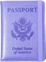 Passport Holder for Travel Essentials, Passport Wallet, Passport Cover, Passport - $10.77