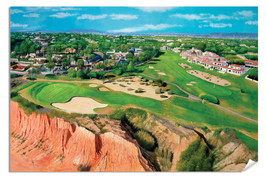 Vale do Lobo Golf Course Vilamoura Algarve Portugal Aerial Art Print 10R... - $24.99+