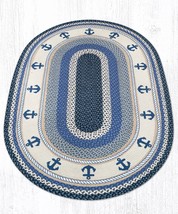 4 x 6 ft. Jute Oval Anchor Patch - £152.11 GBP