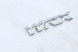 08-14 SUBARU IMPREZA WRX SEDAN REAR TRUNK LID EMBLEM BADGE LOGO E4407 image 2