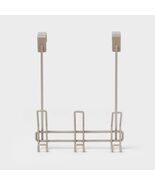 Threshold Over The Door Hook 3 Count Steel Silver Powder-Coated 15 lb Cap - €11,37 EUR Threshold Over The Door Hook 3 Count Steel Silver Powder-Coated 15 lb Cap - €11,37 EUR