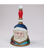 Ceramic Santa Claus Christmas Or Holiday Bell Colorful Santa Claus Bell ... - €5,82 EUR