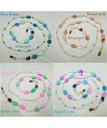 Colorful Hand Beaded Eye Glass Chains and Pin Holder  - $7.55 CAD+
