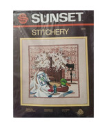 Crewel Kit 2233 COUNTRY COLLECTION 16&quot; x 16&quot; NEW 1982 - $20.85 CAD